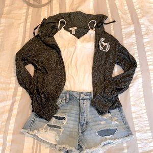 White layering tank top